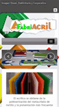 Mobile Screenshot of fabriacril.com